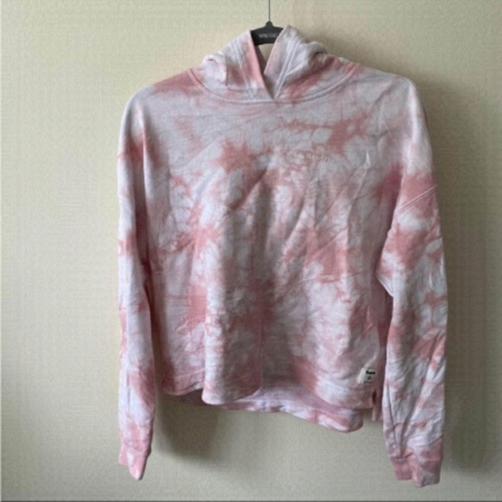Roots Basic High Low Light Long Sleeve Mauve T Shirt Woman's  Medium